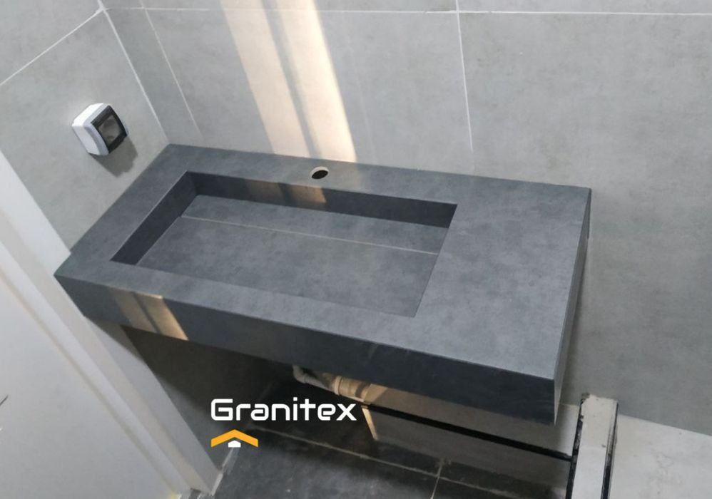 Раковина из керамагранита от Granitex