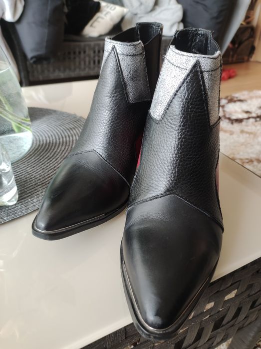 Боти Diesel естествена кожа
