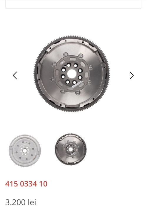 Volanta cu masa dubla  pentru AUDI A3, TT ,SEAT ALTEA, ALTEA XL, LEON