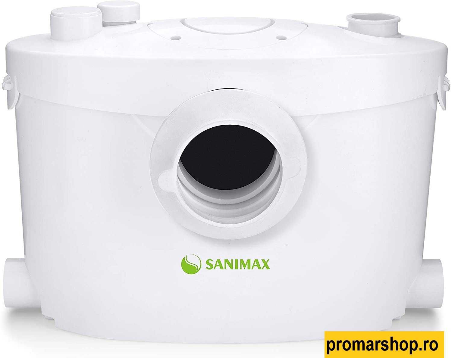 Pompa wc cu tocator Sanimax Up400+,cu capac de inspectie