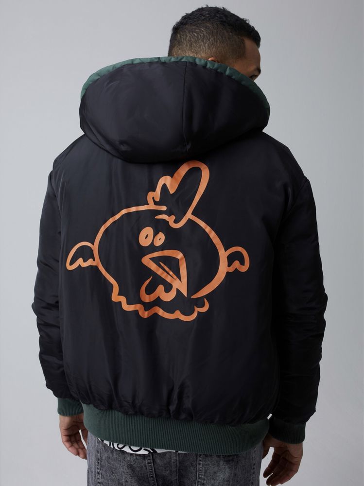 About You x Benny Cristo Reversible Jacket мъжко яке с 2 лица - M/L
