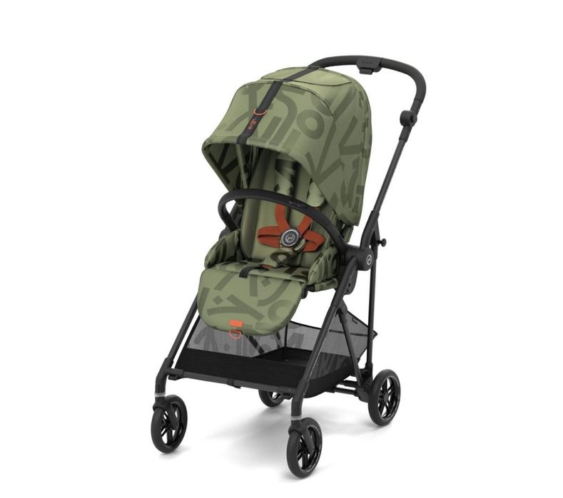 Спортна количка Cybex Melio Street,ултралека-OliveGreen с чувалче