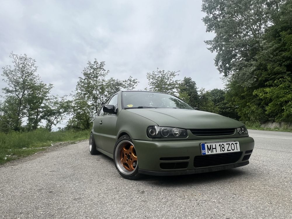 Polo 6n verde mat
