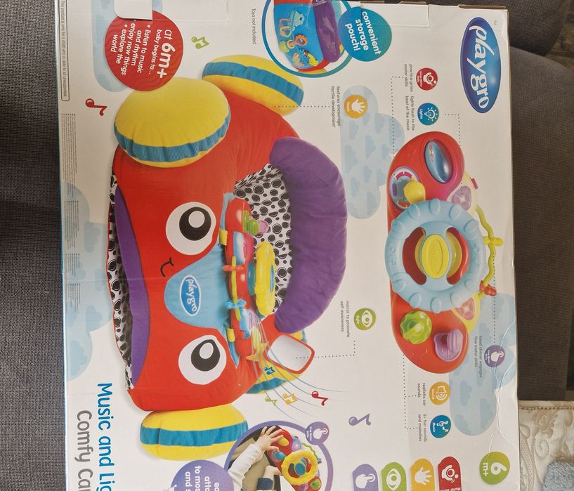 Игрален център Playgro - Кола, със светлини и звуци