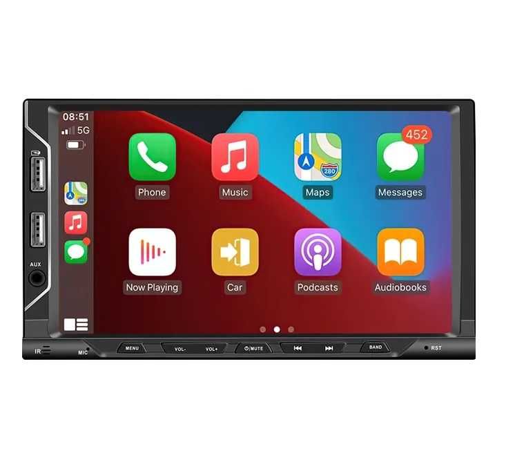 Navigatie universala 2din Android Carplay si Android Auto