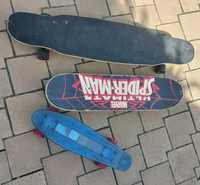 Pennyboarh, skateboard si longboard