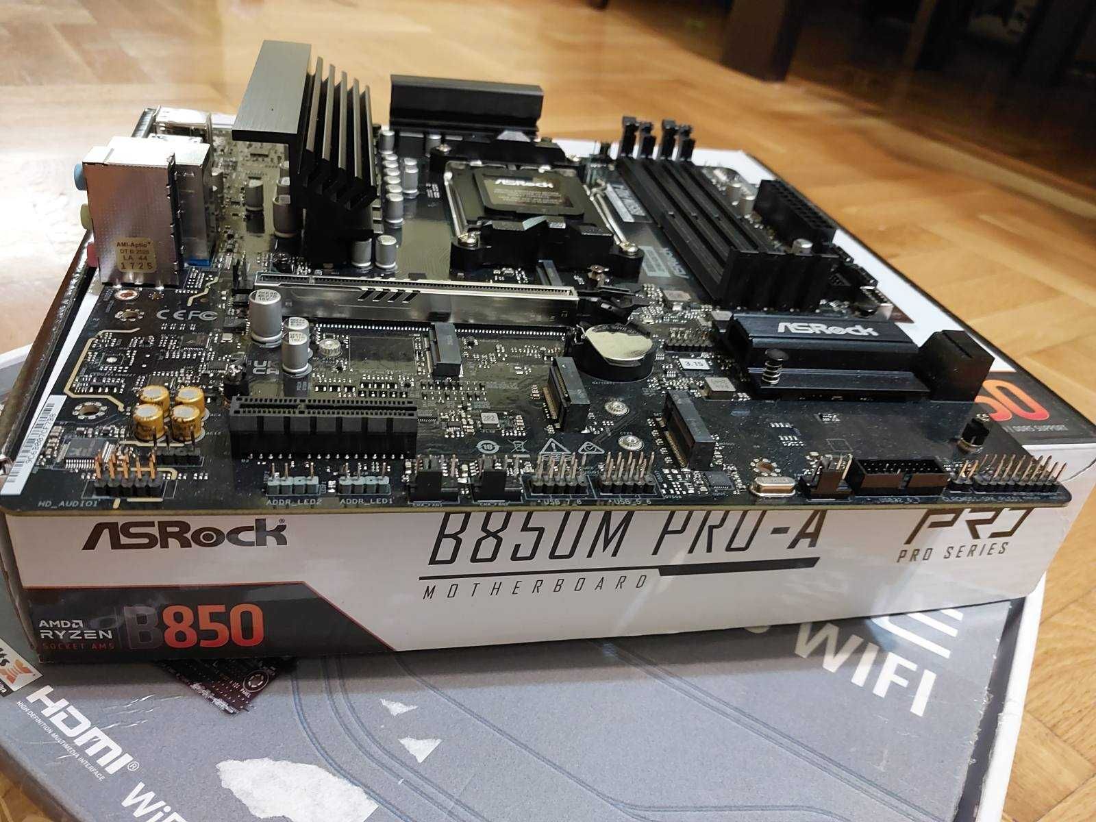 Ryzen 5 9600X (НОВ) + AsRock B850M Pro-A