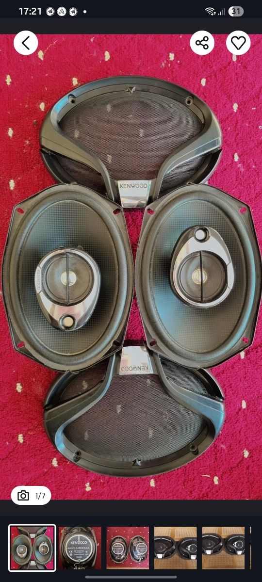 Kenwood kalonka 360 w va pioneer 505