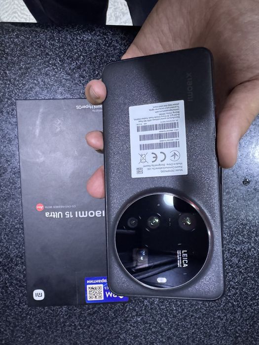 xiaomi 15 Ultra pamit 16.512g holati ideal oqip tel qlila