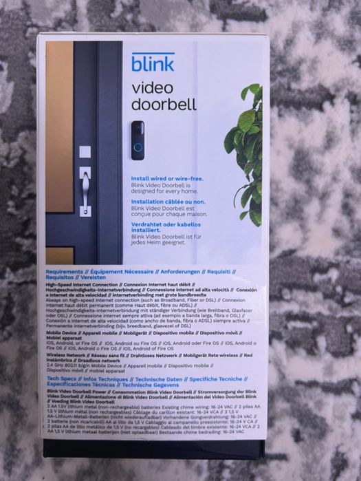 Blink Video Doorbell Alexa