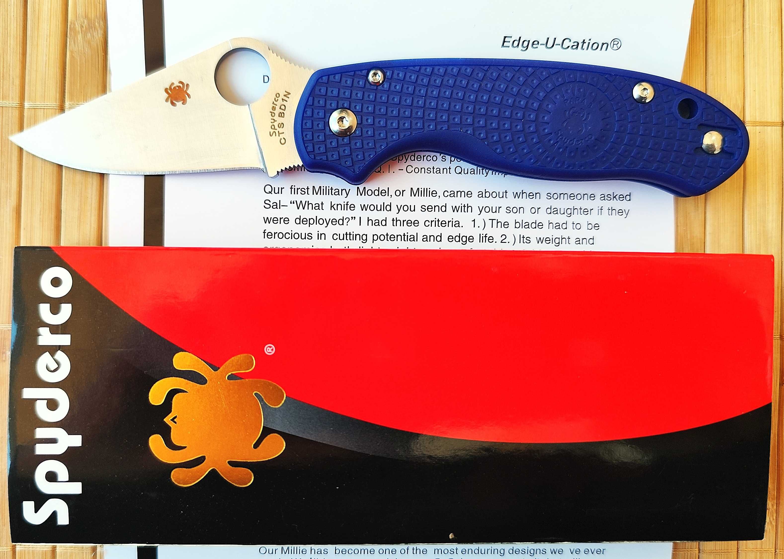 Сгъваем нож Spyderco Para 3 Lightweight