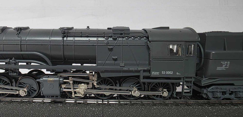locomotiva cu aburi Marklin Digital AC - BR 53 Borsig - gri wermacht