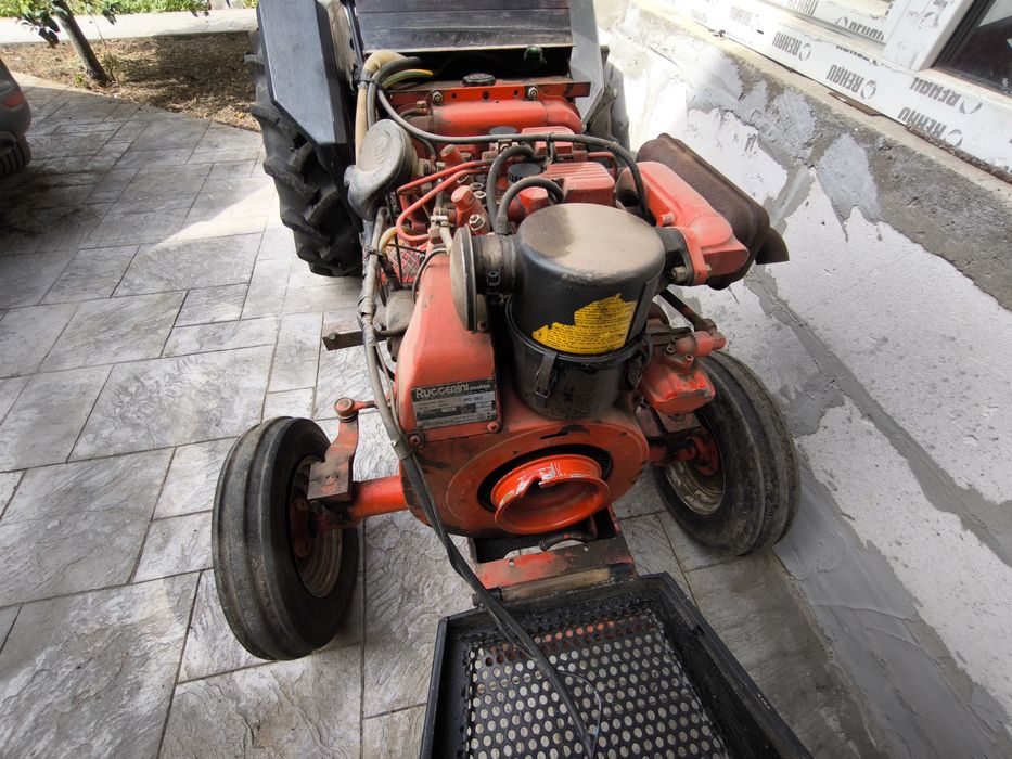 Vând tractoraș Ruggerini 18 cp doua pistoane răcire aer