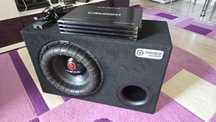 Subwoofer auto Reiss 1000W RMS + amplificator