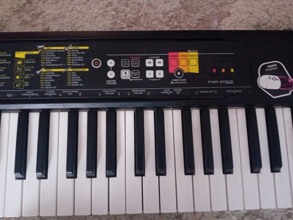 Orga yamaha psr-f52