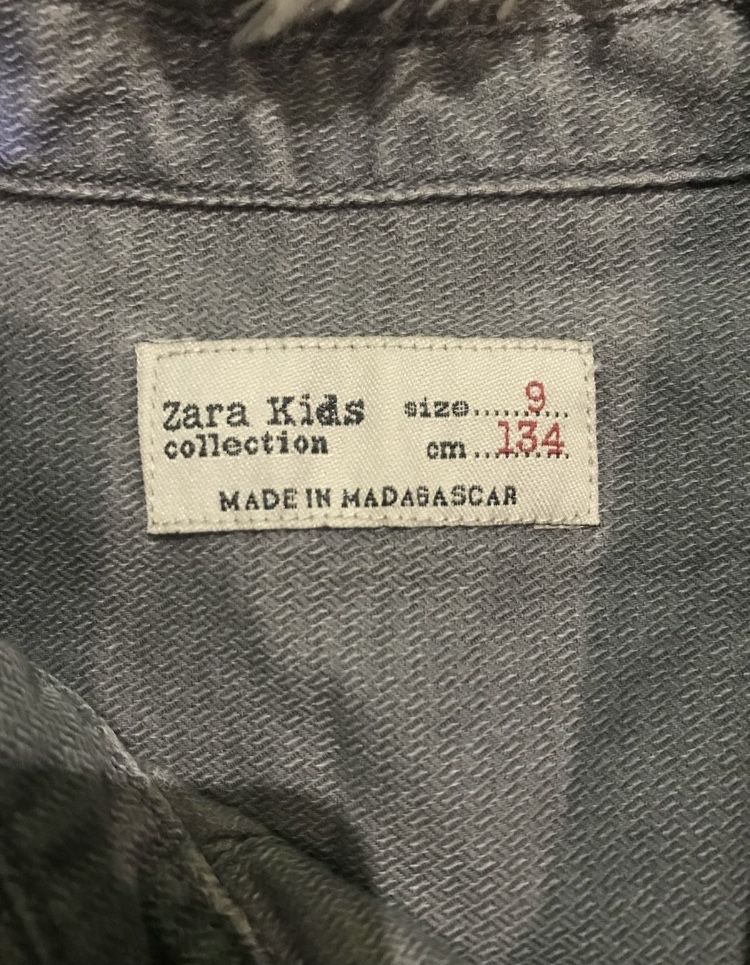 Детска риза Zara