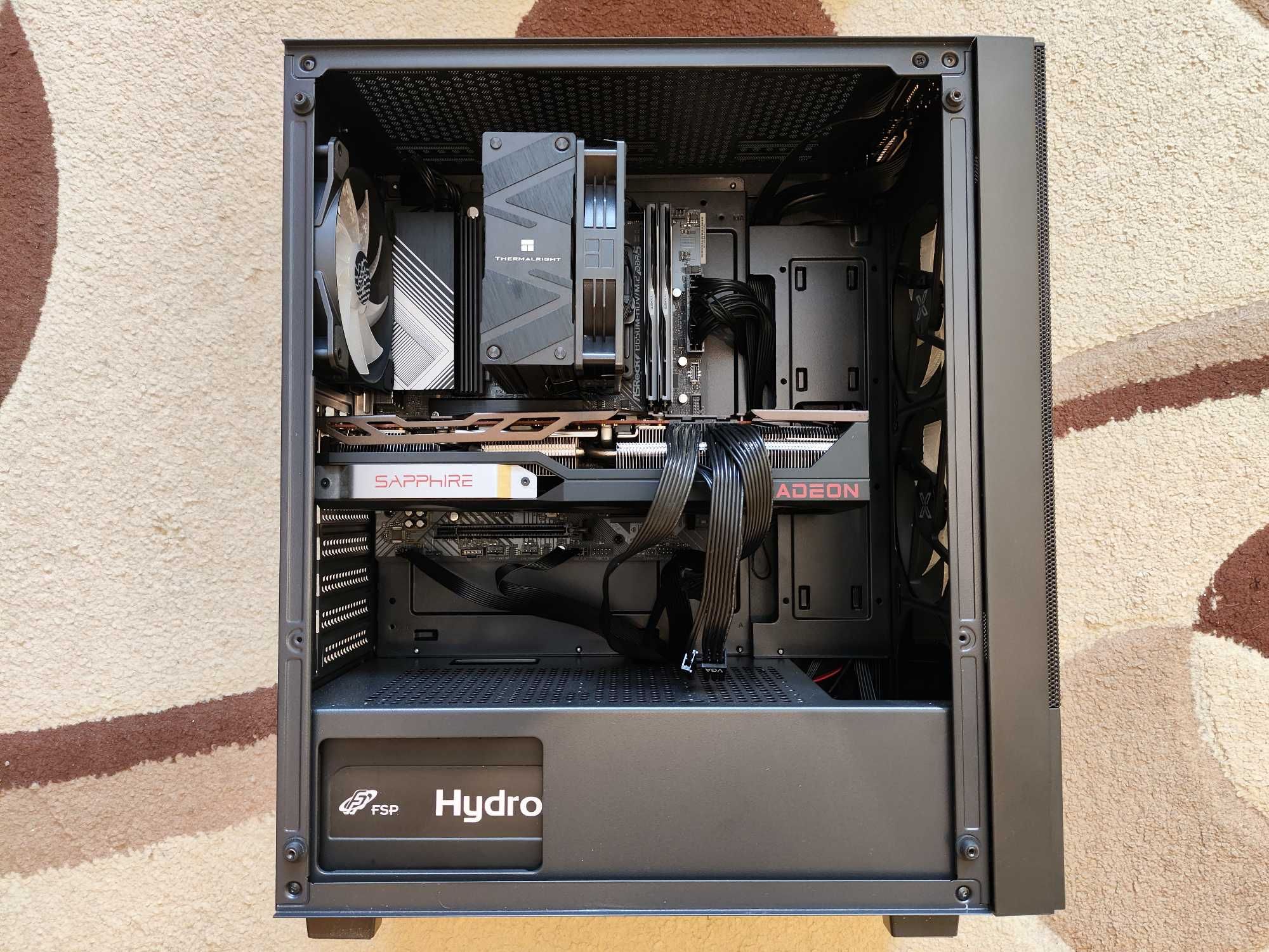 Gaming PC с Ryzen 7 7700x/ 64GB DDR5/ RX6800 16GB/ 1TB NVME SSD/ 750W