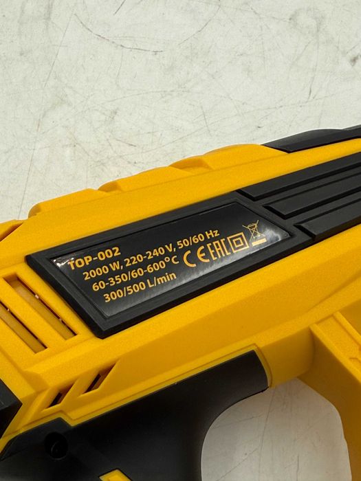 Строительный фен Rolf TOP-002 — 2000в, 300-500 литр/мин
