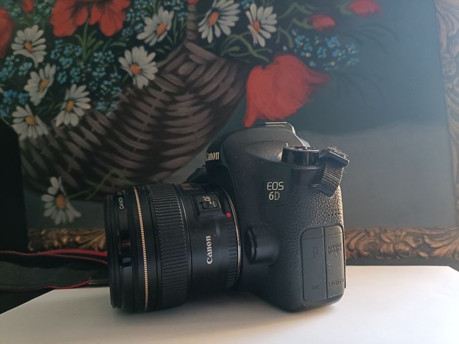 Aparat foto canon 6d + obiectiv 85 MM f1.8 original