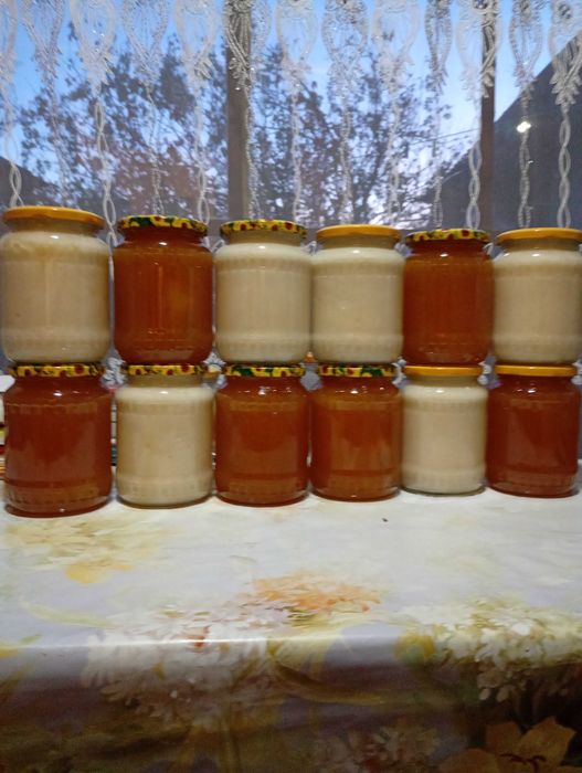 Miere de floarea soarelui. si rapita