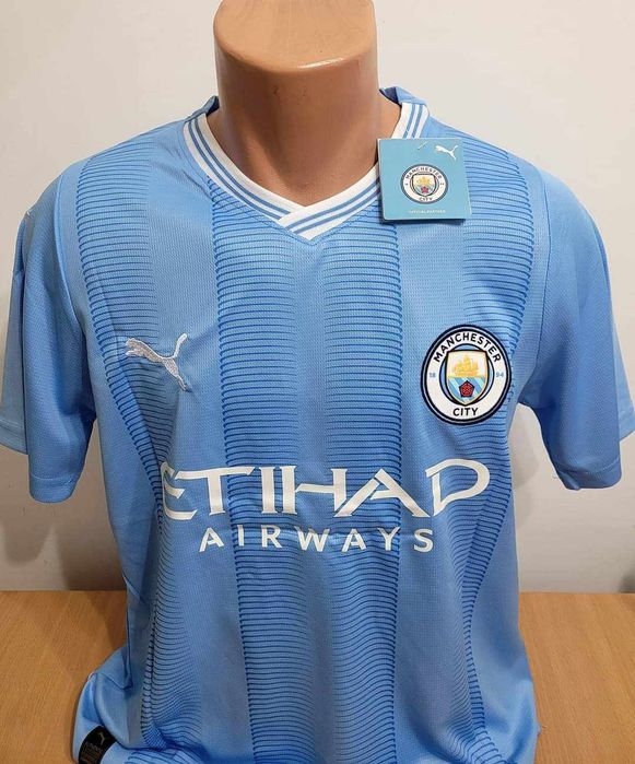Tricou Manchester City- Haaland nou