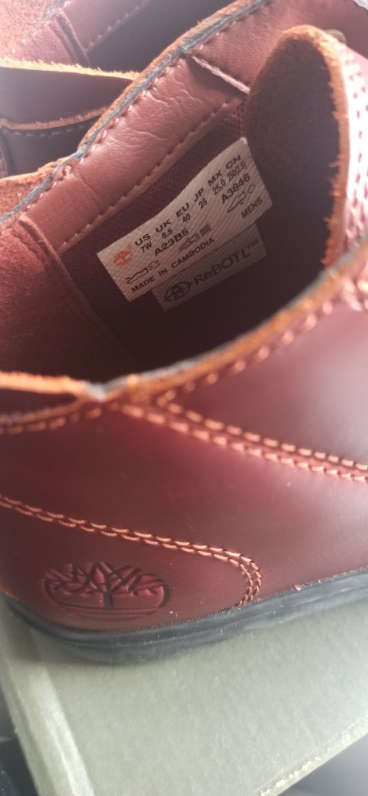 Ghete Timberland Adventure/piele/nou/40/US 7/UK 6.5/Geox/Hilfiger/Polo