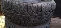 4 зимни гуми 15ки + желязни джанти