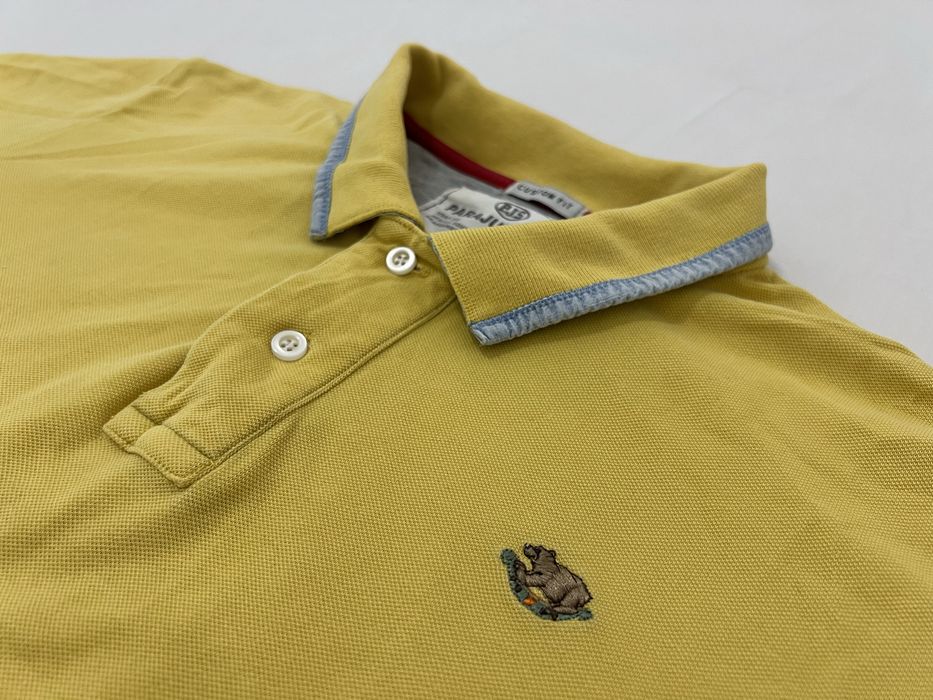 Tricou PARAJUMPERS (XL Barbat) Polo guler bumbac casual ultras