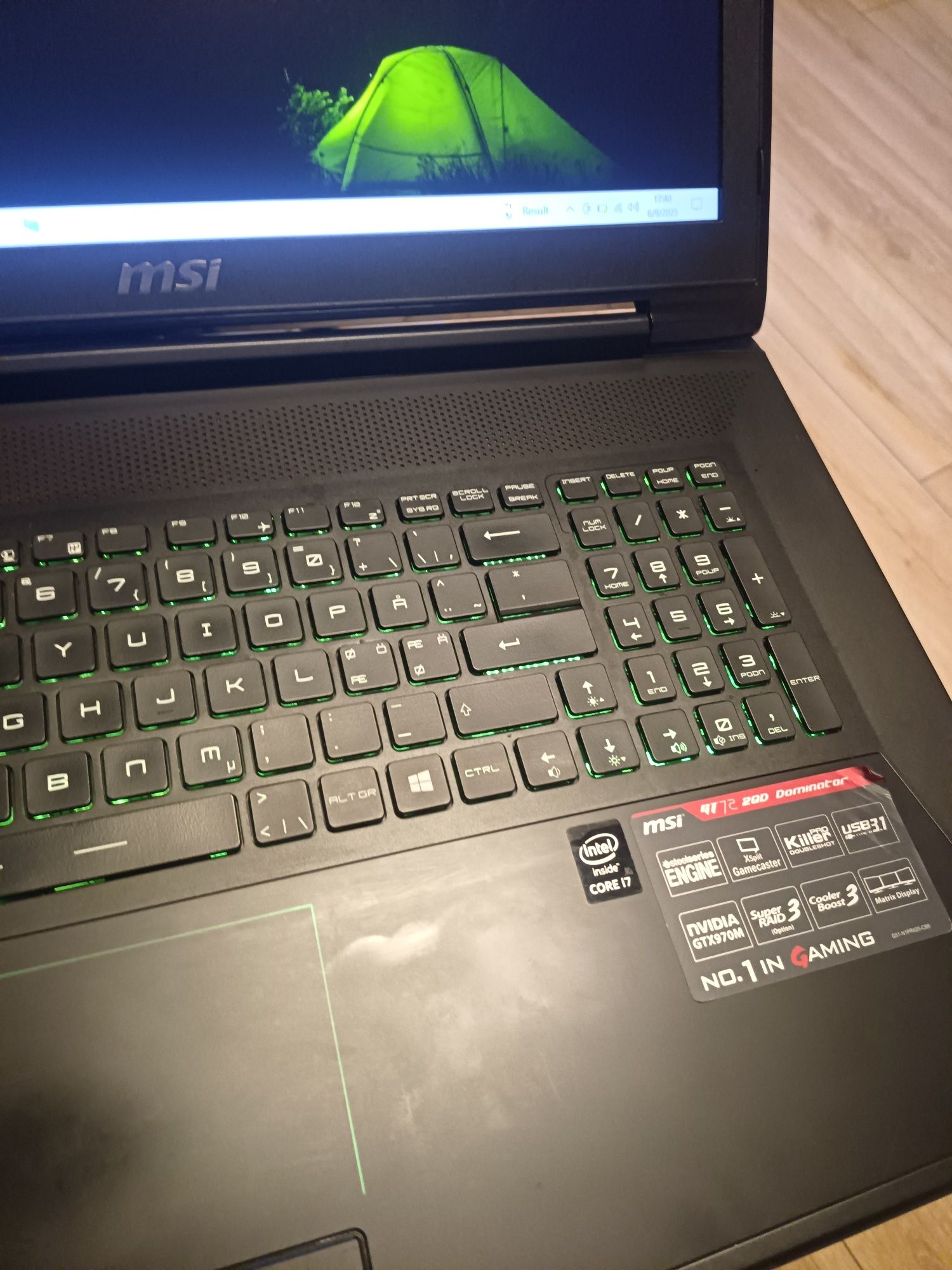 Vând leptop MSI gt72 2qd
