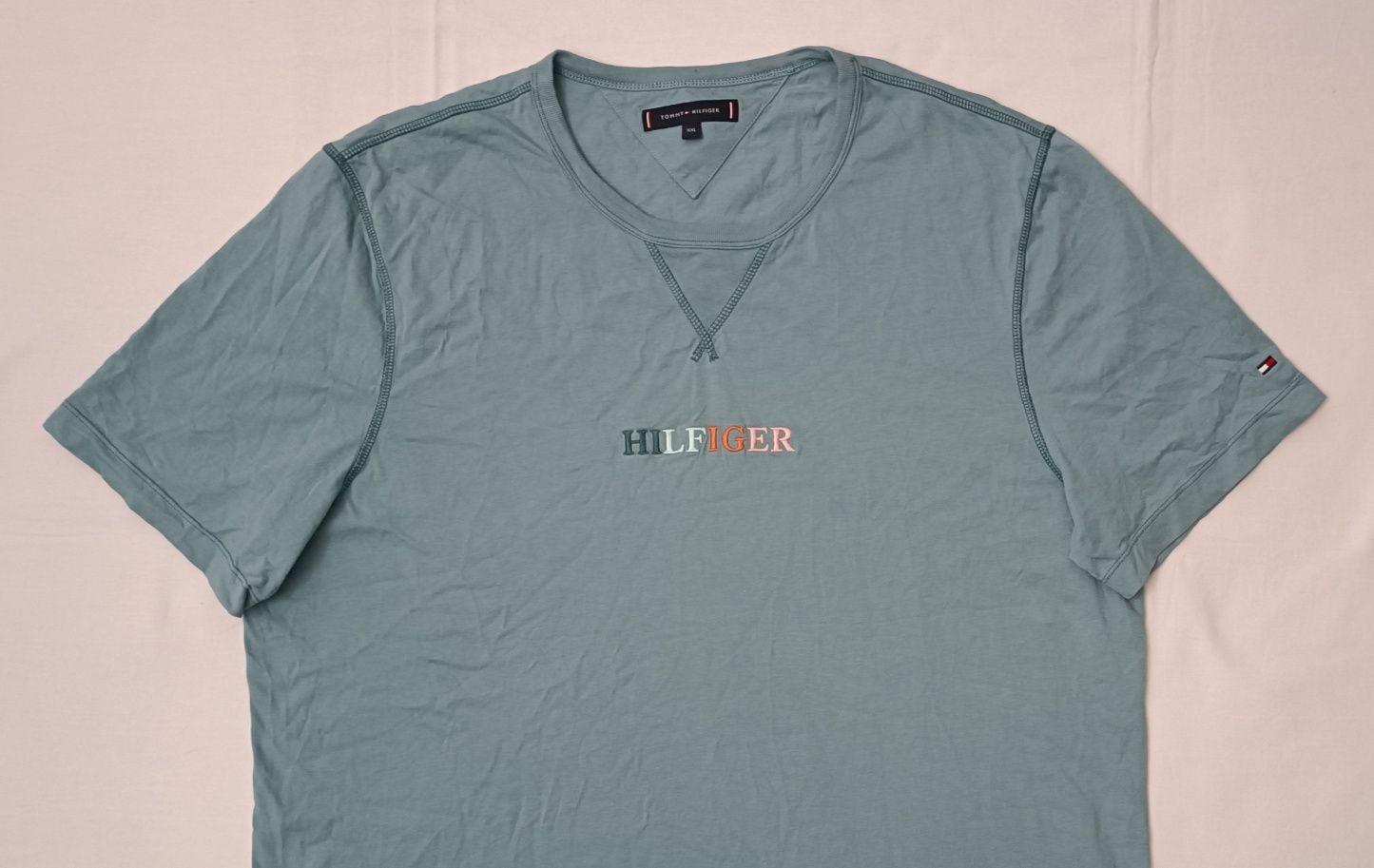 Tommy Hilfiger оригинална тениска 2XL памучна фланелка