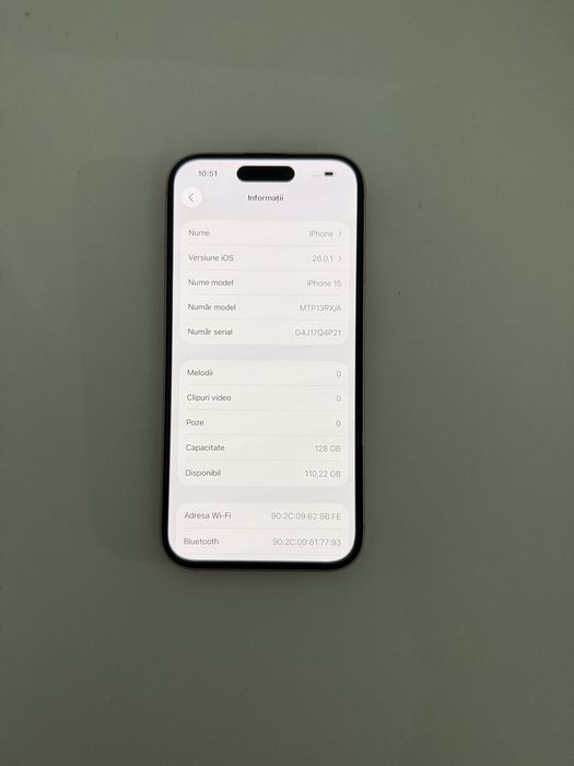 Iphone 15 //Pink//128 gb//Liber de retea