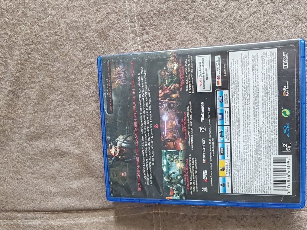 Продам Doom на ps4
