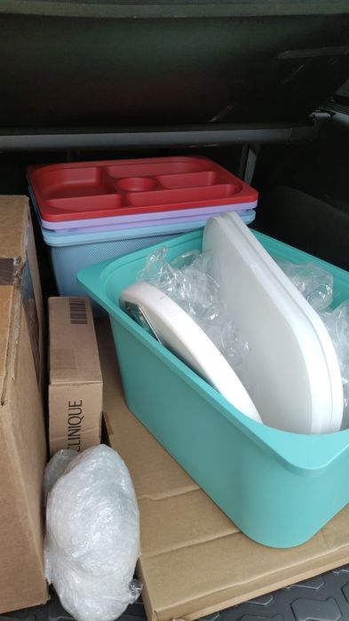 Ikea trofast cadru raft depozitare lemn masiv nou scarita