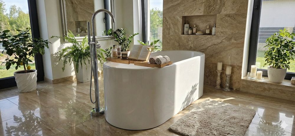 Cada de baie freestanding