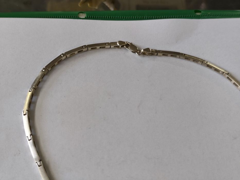 Сребърен комплект гривна с колие 925