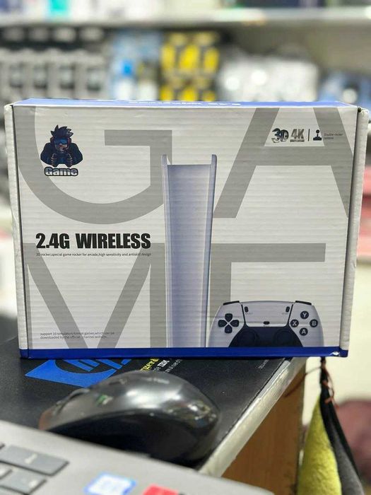 Game Stick o'yin konsoli televizor uchun 4K Ultra HD 20000 o'yinlar