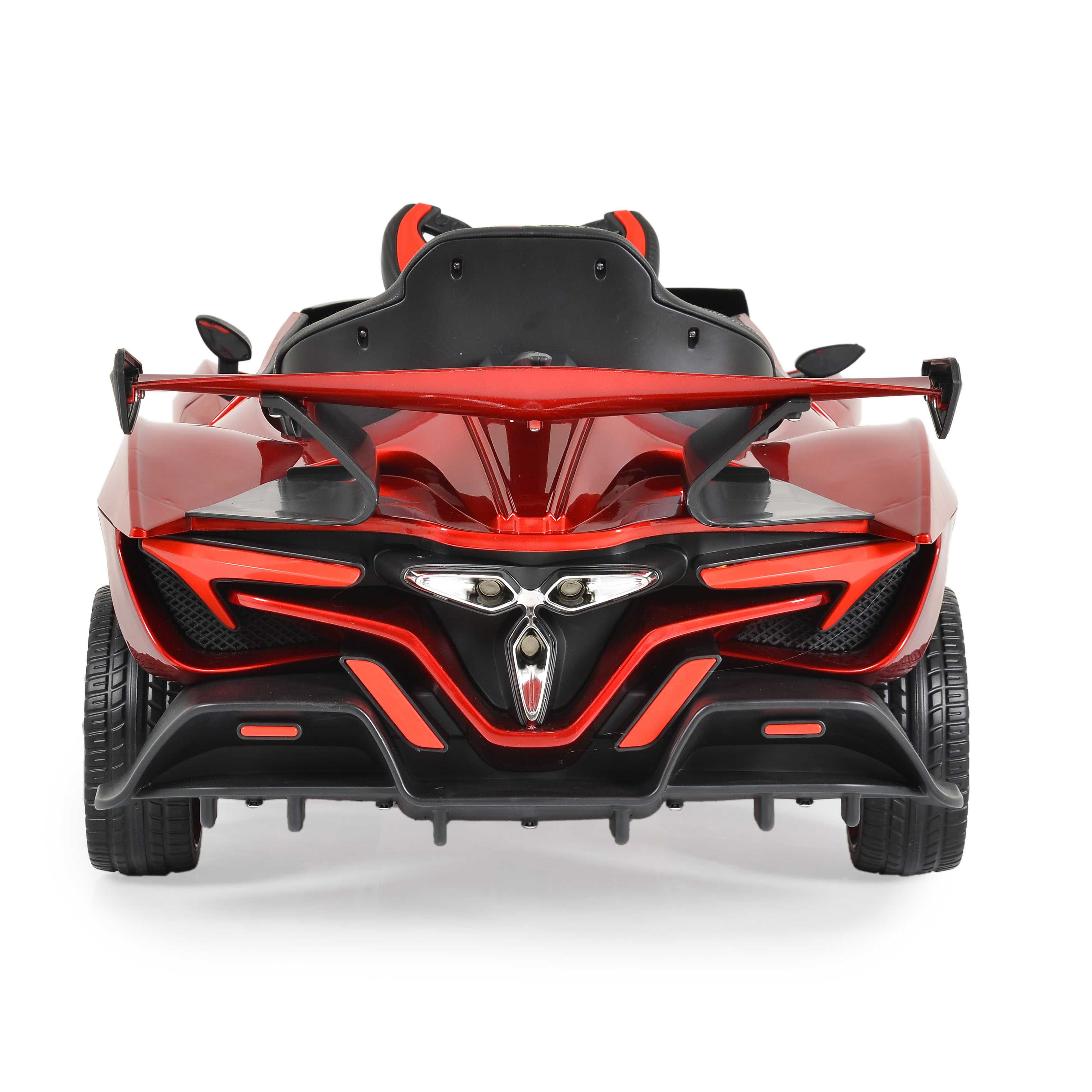 ПРОМОЦИЯ!НОВО!Акумулаторна кола Flash RED с 4Х4,12V БАТЕРИЯ,меки гуми