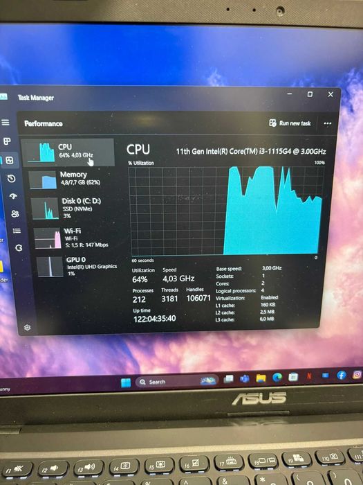 HOPE AMANET P2-Laptop asus vivobook 15