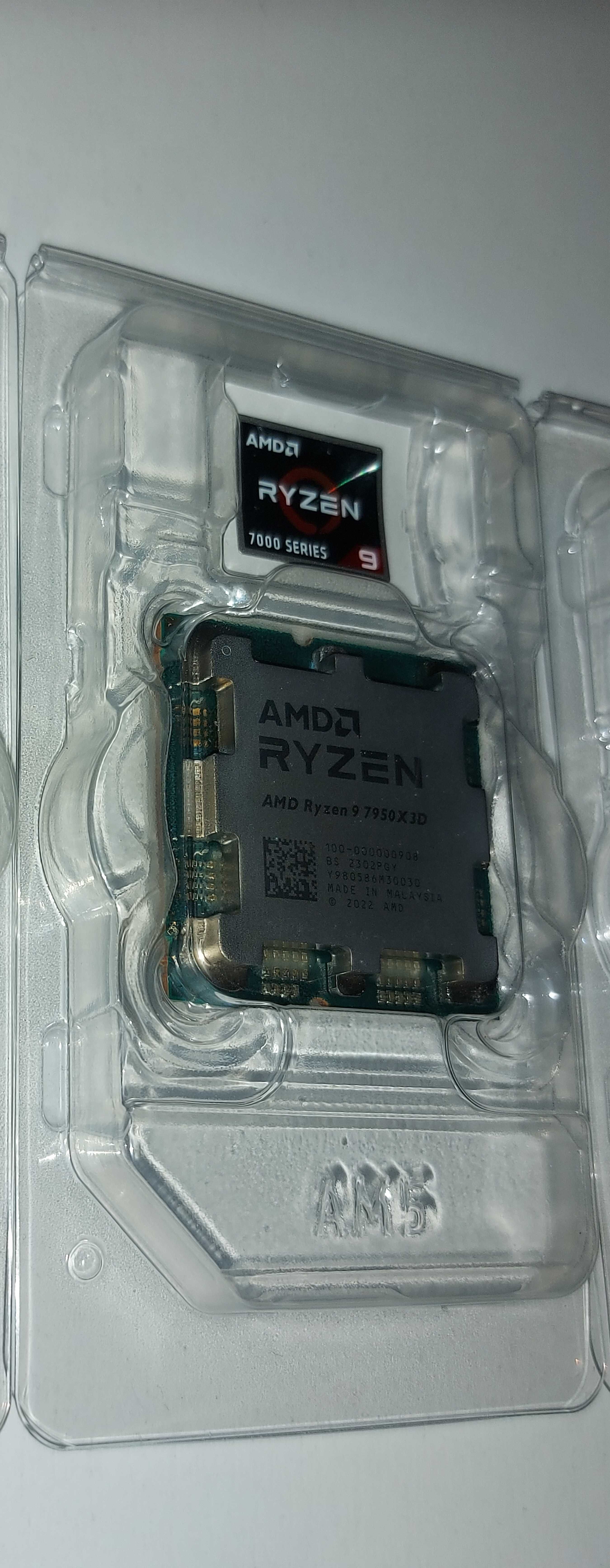 Чисто нов процесор: AMD Ryzen™ 9 7950X3D 16C/32T (4.2GHz/5.7GHz Boost)