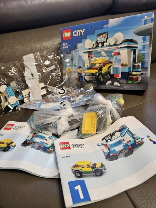 LEGO City Автомивка 60362+ подарък