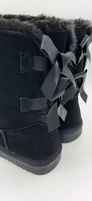 Ghete / cizme tip UGG bailey bow ( cu funde) - piele naturala - 35-40