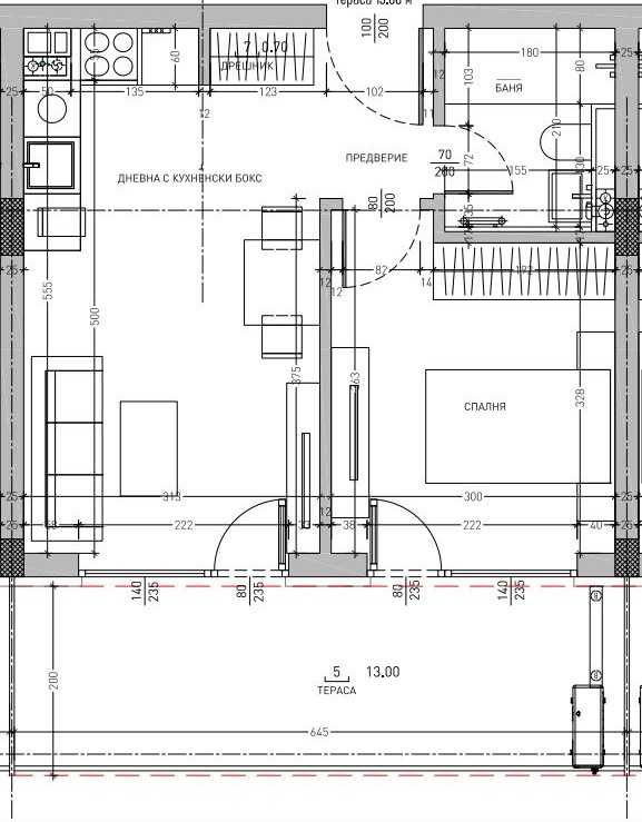 Продава се Двустаен апартамент в София, Студентски град - 60 кв.м за 1734 €/кв.м - Снимка #1