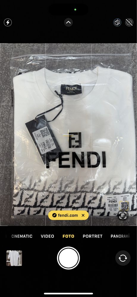 Tricou Fendi,Colectia noua 2024