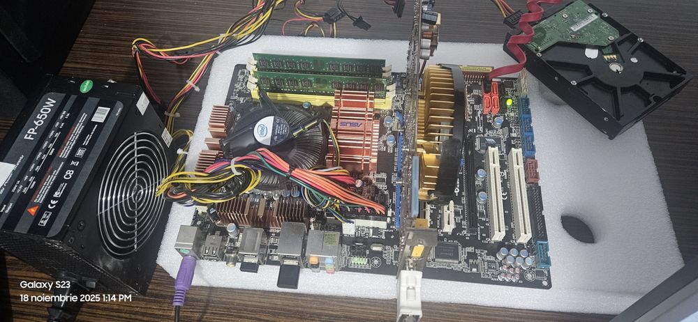 Kit intel core 2 duo e8500+radeon hd3850 functional