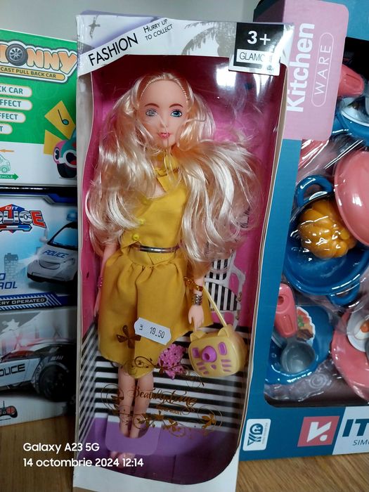 Papusa noua in cutie