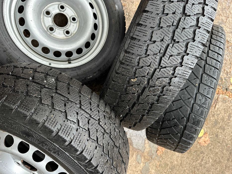 4бр. OEM железни джанти 16" VW Transporter T5, T6