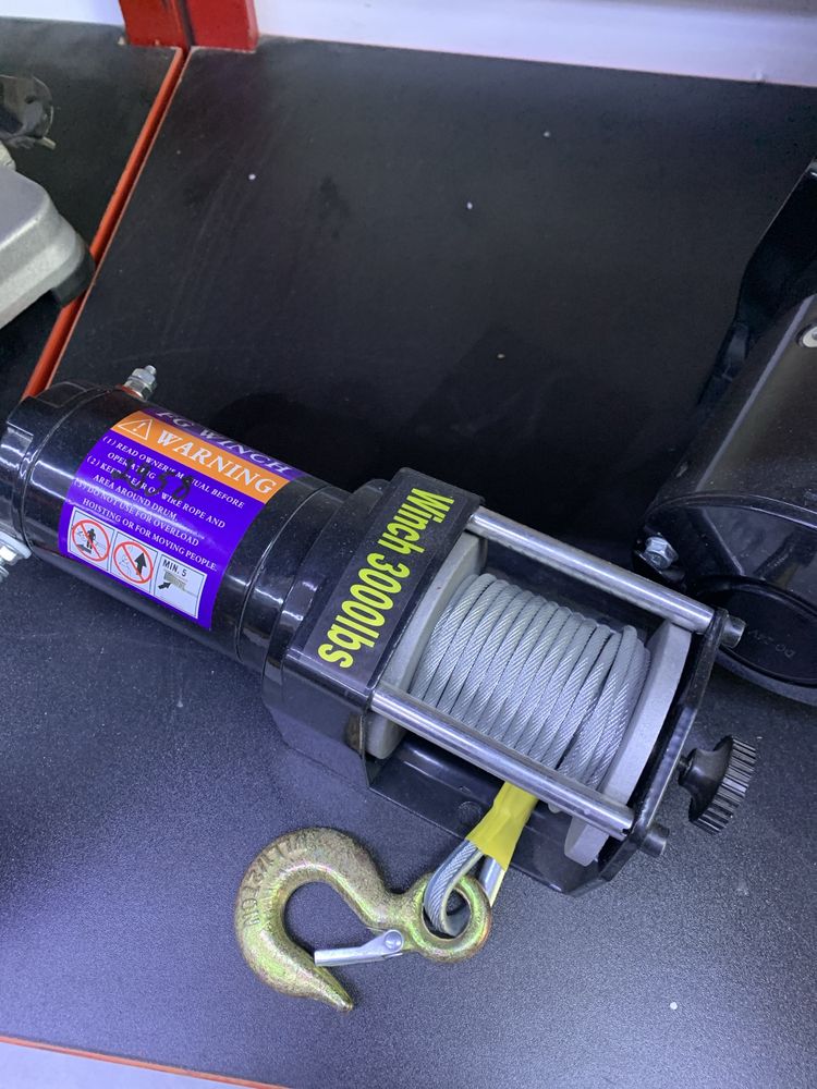 лебётки эвакуатор 12v 24v 3000lbs 16800lbs lebyotka