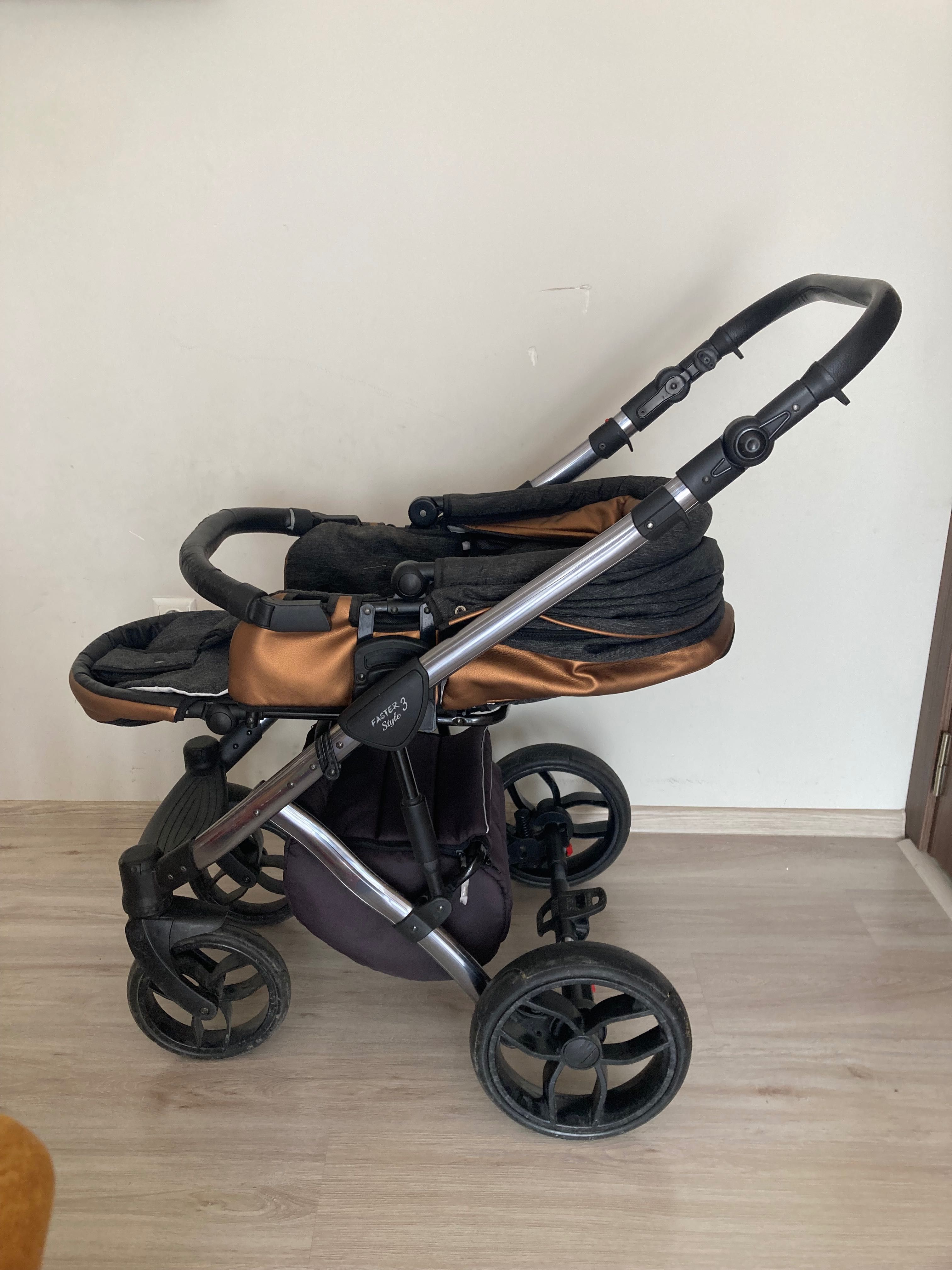 Детска количка 3в1 baby merc faster 3