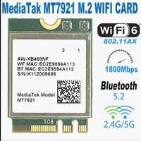 MediaTek MT7921 Wi-Fi 6 Bluetooth 5.2 Wireless LAN Card