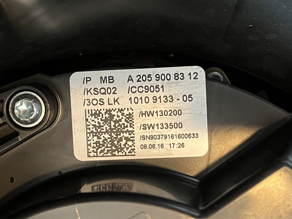 Spira volan / Spirala / SZL / Bloc manete Mercedes C W205 GLC W253